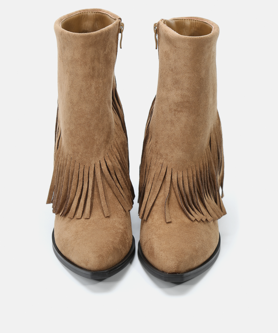 Botins cowboy franjas image number null